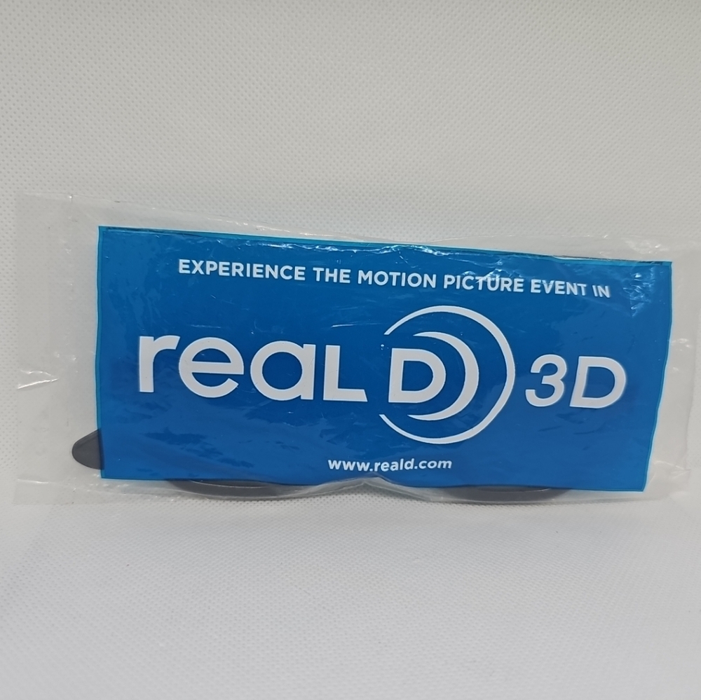 Real D 3D Glasses For 3D Movies - NEW/Sealed